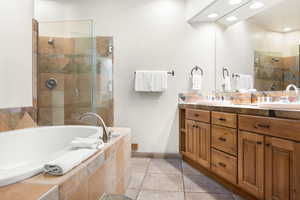 Studio side of home (Primary bath)