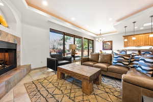 1-bedroom side of home (Family Room)