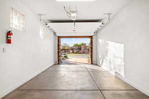 1-bedroom side of home (single garage)