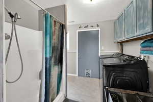 Laundry area with washer and dryer