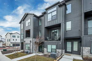 View of property featuring a residential view