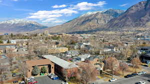 View of mountain backdrop
