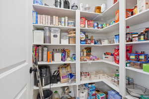 View of storage area