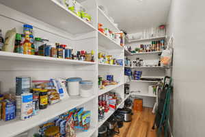 View of storage area