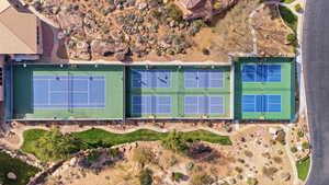Pickleball courts