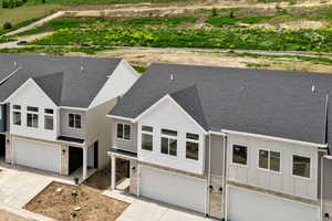 Aerial view of property and surrounding area