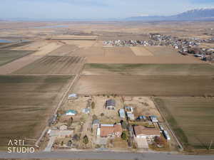 View of property location featuring rural landscape and mountains