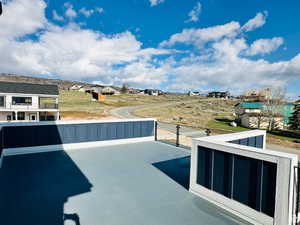 View of patio featuring a residential view
