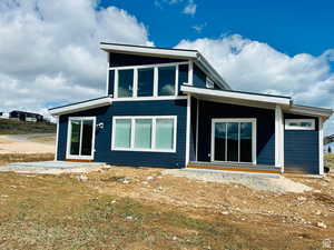 Rear view of property