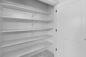 View of storage area