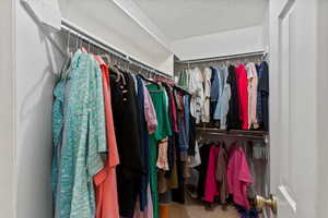 Large closet in primary suite