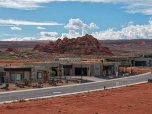 View of mountain backdrop