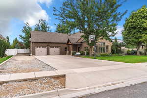 Extra deep and high garage with EV charger