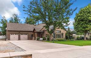 Upgraded home with primary suite and laundry on main level