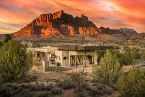 View of mountain backdrop