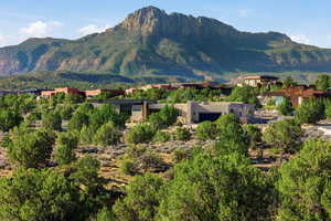 View of mountain background