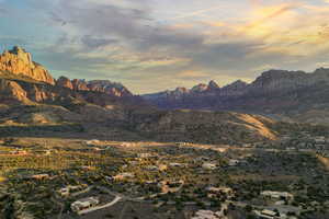 View of mountain background