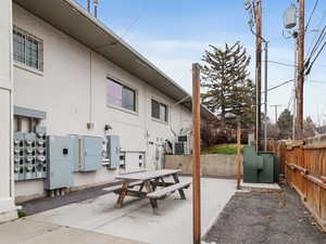 View of patio / terrace featuring outdoor dining space