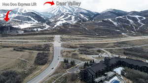 View of mountain backdrop