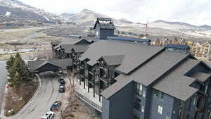 Drone / aerial view of mountains