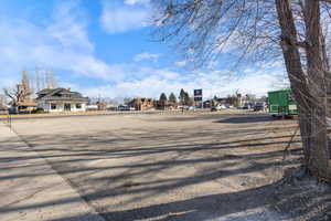 View of asphalt road