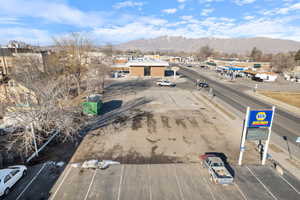 Bird's eye view of mountains
