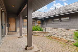 View of courtyard enterance