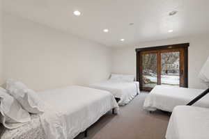 Flex space currently used as a bunk room. or game room.