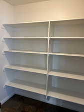 View of storage area