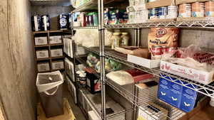 View of storage room