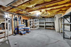 "Crawl space" Extra Storage!