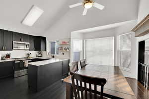 Recently Remodeled Kitchen and Dining Area