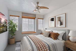 Virtually Staged Bedroom #2