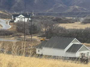 View of mountain background