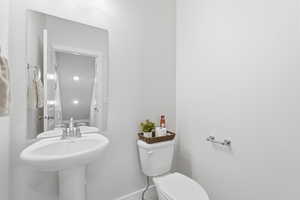 Bathroom with toilet