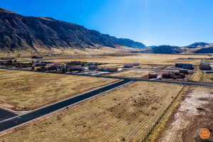 Mountain view featuring rural landscape