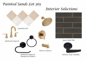 View of marketing collateral with multiple images