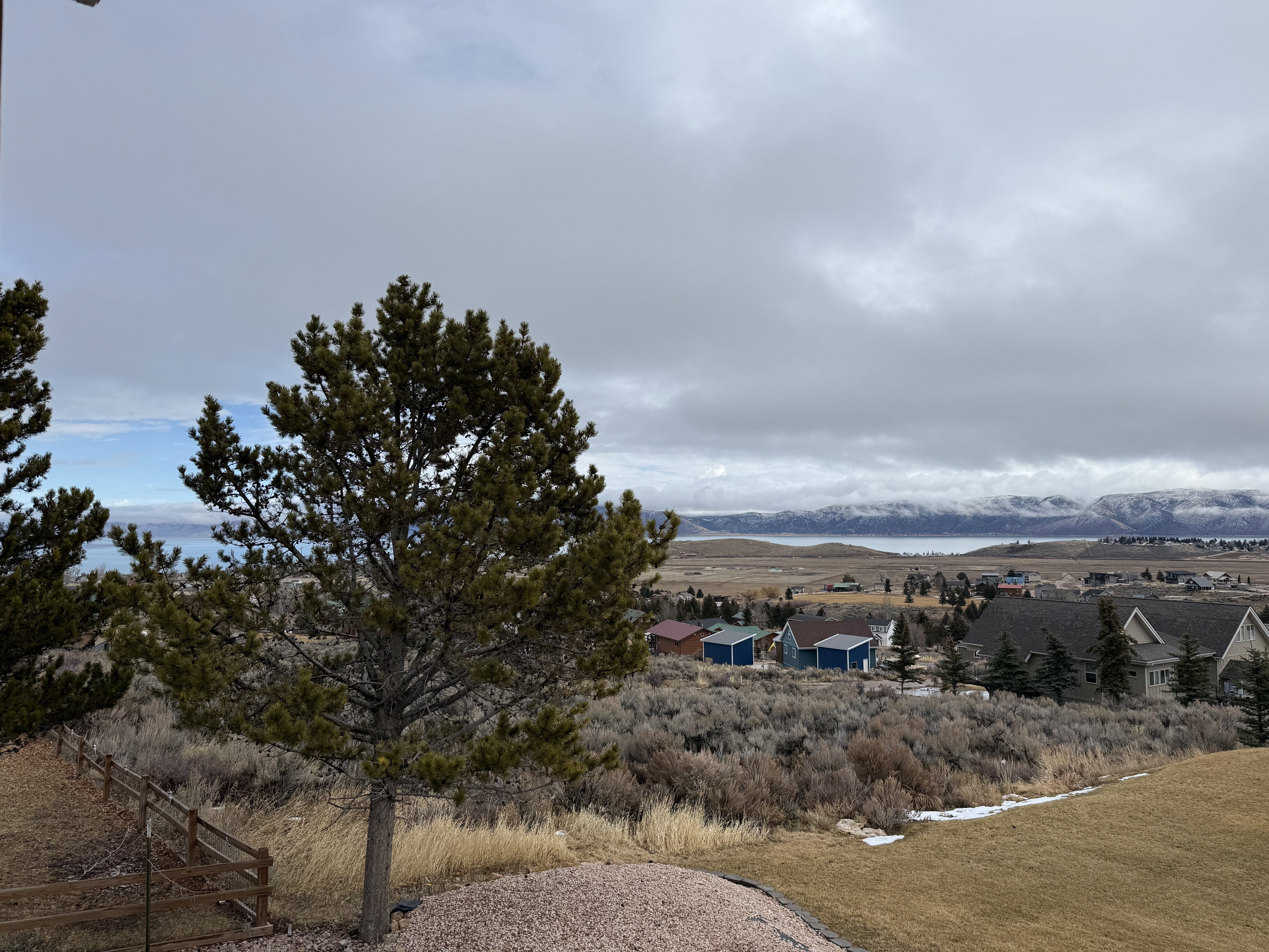 View of mountain backdrop