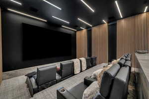 View of home theater