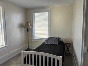 Bedroom 3 featuring carpet floors; furniture not included