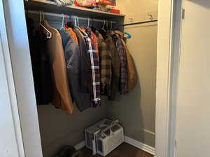 Hall closet