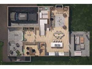 View of floor plan / room layout