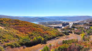 View of mountain background