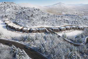 View of mountain background