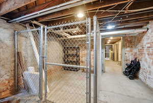 View of storage area