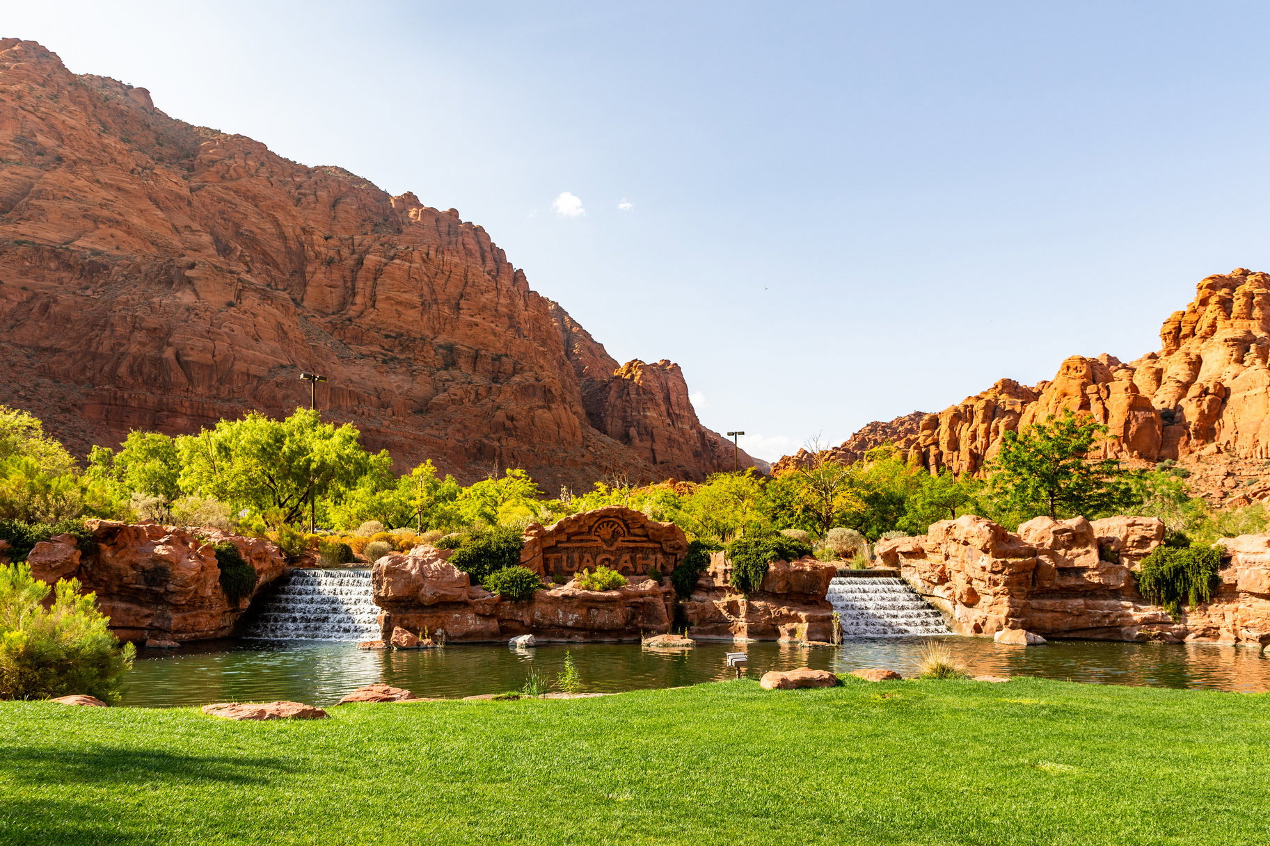 View of mountain backdrop