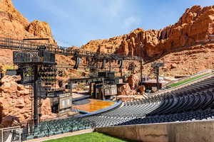 View of mountain background