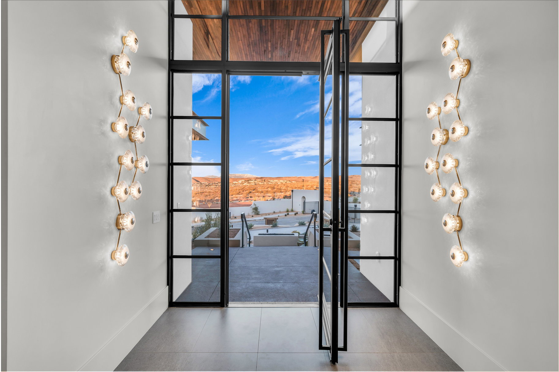 Interior space with baseboards