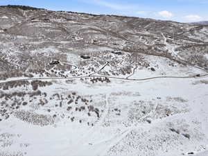 View of mountain background