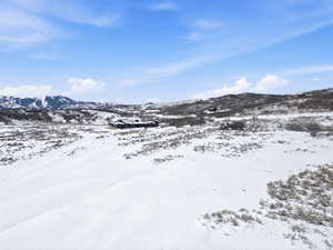 View of mountain backdrop